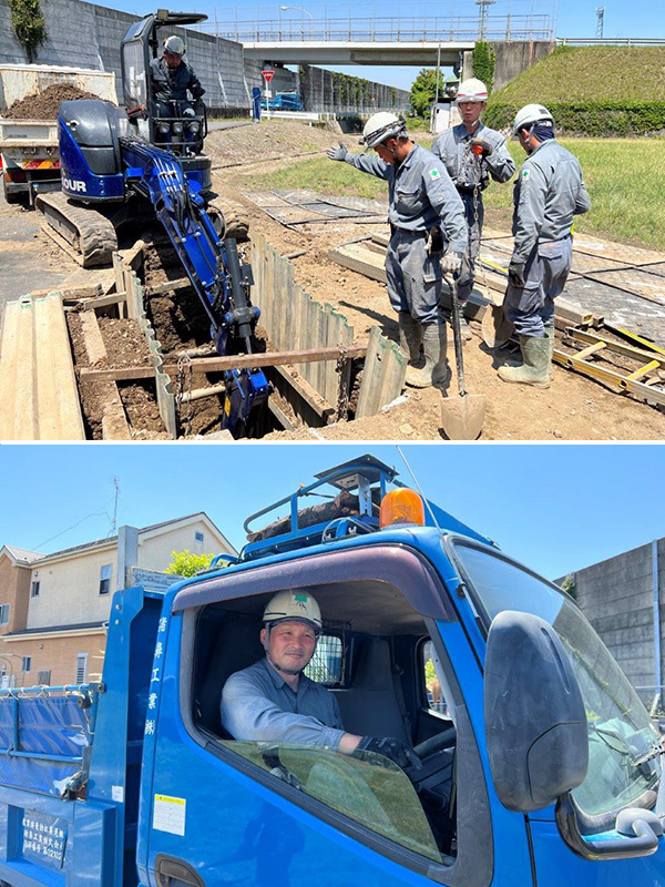 工事スタッフ（電柱をなくす仕事）◆未経験歓迎／月給29万円以上／資格支援あり／無料独身寮完備イメージ1