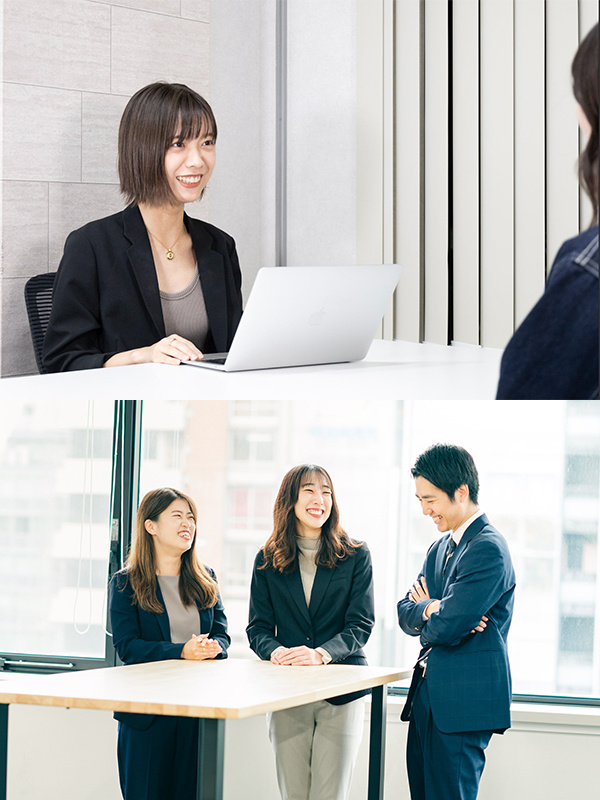 英語コンサルタント◆年休120日／残業月平均10h／月給32.2万円～／「働きがいのある会社」選出！イメージ1