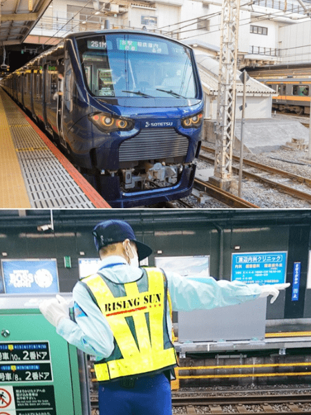 駅構内の誘導案内スタッフ◆未経験OK／週4日休みも選べる／月収例32万円／書類選考なし／副業可イメージ1