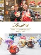 『リンツ』のチョコレート販売スタッフ◆創業178年／新店舗多数／残業月10h以下／1日実働7.5時間1