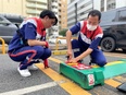 コインパーキングのサービススタッフ◆食事補助あり／異業種挑戦で成長したい方／年間休日120日！2