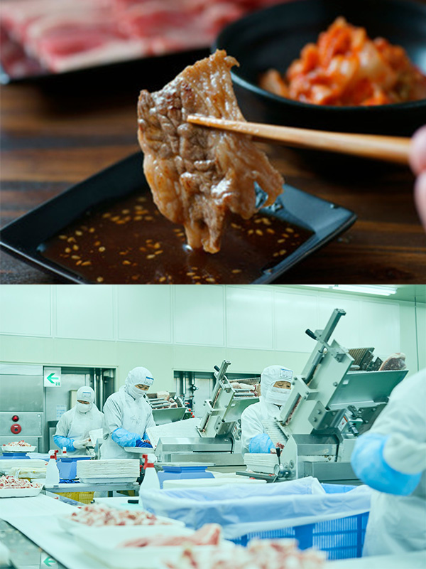 食肉の加工スタッフ（未経験歓迎）◆大手焼肉チェーン店や牛丼店でもご愛用／夜勤なし／年間休日120日イメージ1