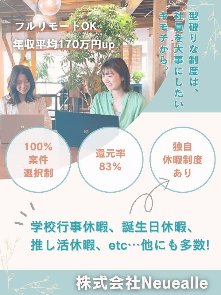 ITエンジニア◆還元率83％／給与テーブル公開中／前職比年収は平均170万円UP／在宅勤務可イメージ1