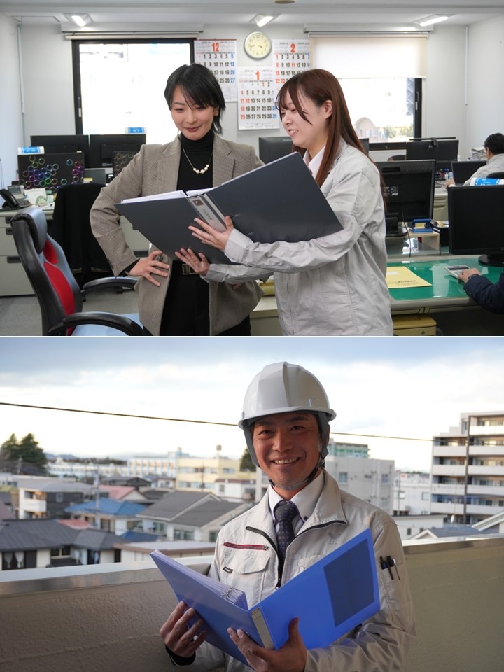 施工管理◆土日祝休／年休125日／残業調整OK／年収700万円以上も可能／安定性バツグン！イメージ1