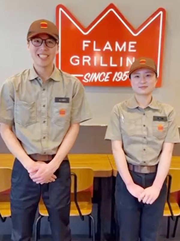 バーガーキングの店舗運営スタッフ（未経験歓迎）◆オープニング募集／月8～9日休／賞与年2回＋決算賞与イメージ1