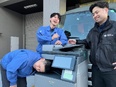 OA機器の設置スタッフ◆祝金20万円／実働7時間15分／賞与年2回／インセン／業界トップクラスシェア3