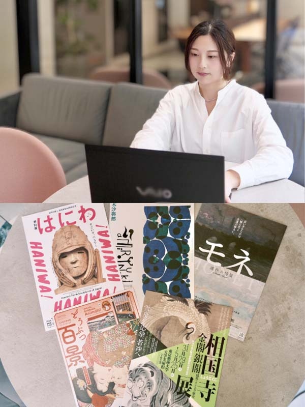 展覧会特設ショップの店舗管理◆美術館や博物館に携わる／未経験から商品企画に挑戦可能／月給27万円以上イメージ1