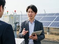 法人営業◆再生可能エネルギーに関するコンサル提案／完休2日／年休120日～／残業月10h以下3
