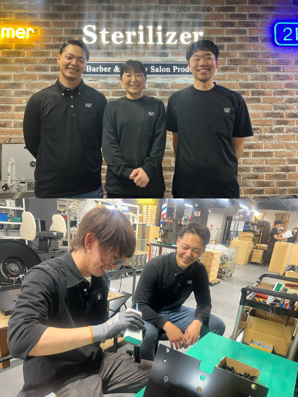 製造スタッフ（理美容室専用椅子の組立）◆未経験歓迎／月給33万円～／土日祝休／工場内快適／創業50年イメージ1