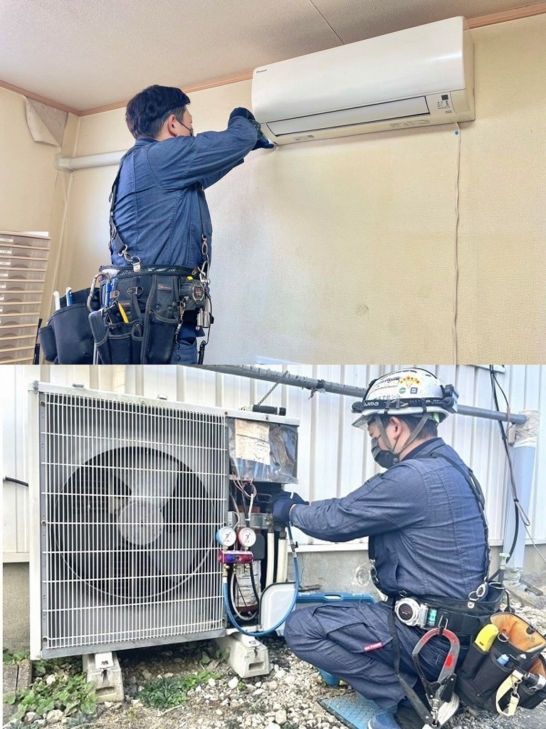 空調設備スタッフ◆月収例25万円～／正社員デビュー歓迎／宮城から転勤なし／資格支援制度ありイメージ1