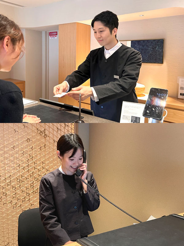 フロントスタッフ◆インバウンドのお客様中心／東証スタンダード上場G／定時退社推奨／リフレッシュ休暇イメージ1