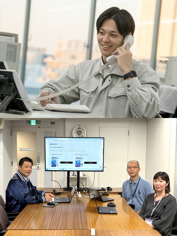 事務（データ管理等）◆土日祝休み・年休127日／定時あがり可／賞与6ヶ月分／創業78年／健康経営認定イメージ1
