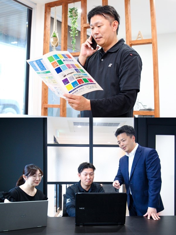 ルート営業（未経験歓迎）◆年休128日以上／完休2日／基本定時退社／賞与年2回／10年以上連続成長中イメージ1