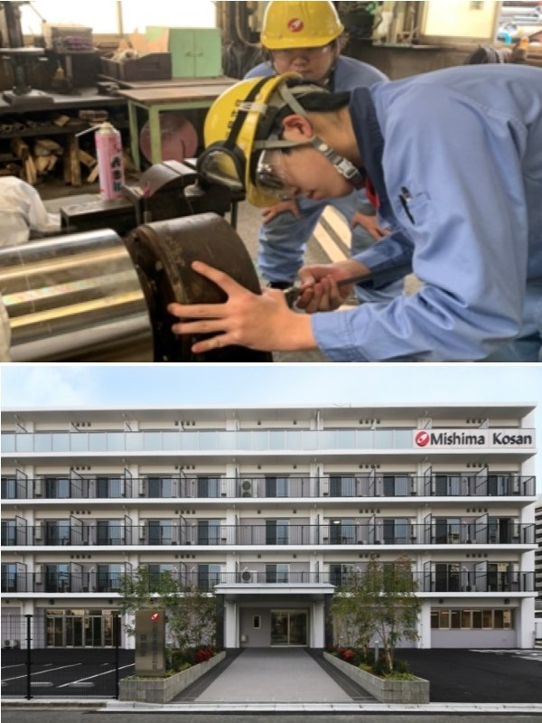 製造スタッフ（ステンレスの加工や梱包）◆月5000円～の独身寮を完備！／昨年度の賞与平均107万円イメージ1