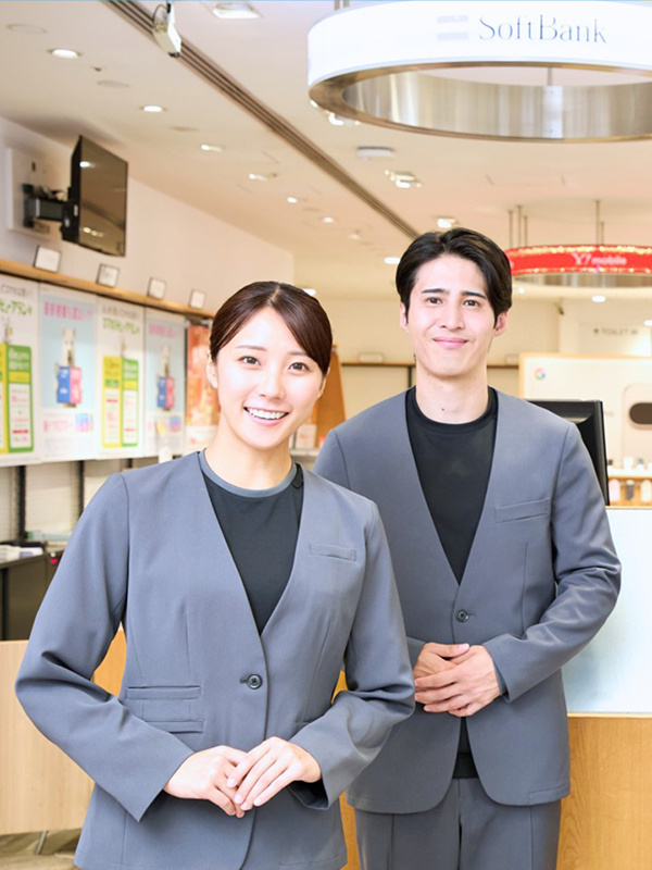 ソフトバンクショップの接客クルー◆約70%が未経験入社／1年目で月収30万円可／eラーニングなど充実イメージ1