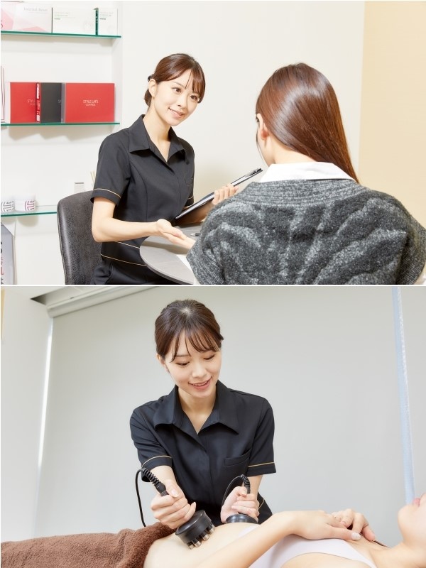 エステティシャン◆未経験歓迎／痩身を中心に多彩な施術／美容アイテム等の社割あり／完休2日／研修充実イメージ1