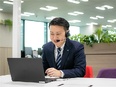 法人営業◆中小企業のサポート／残業月平均15分以下／実働7.5h／年休125日／月給25万円～2