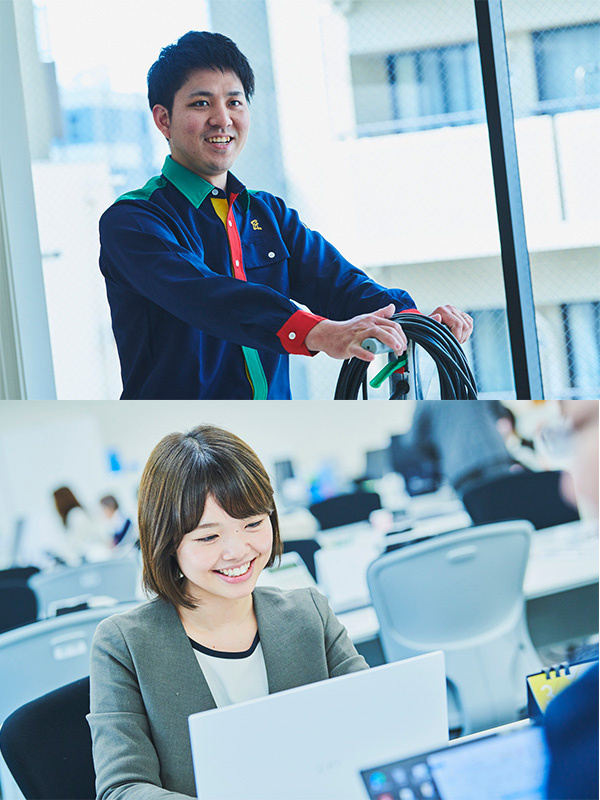 清掃品質管理スタッフ◆昨年度賞与3～5ヶ月分／賞与年3回／土日祝休／3年連続で給与UP中！イメージ1