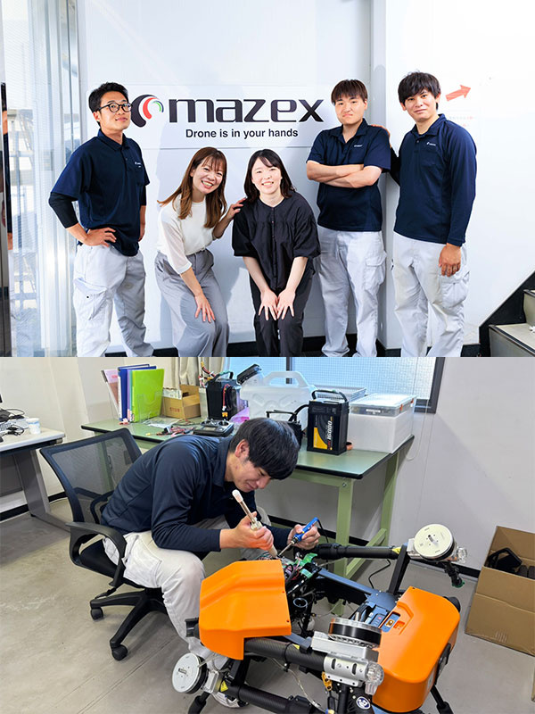 ドローンの問い合わせ対応スタッフ◆農業や林業の効率化に貢献／国内屈指のドローンメーカー／土日祝休みイメージ1