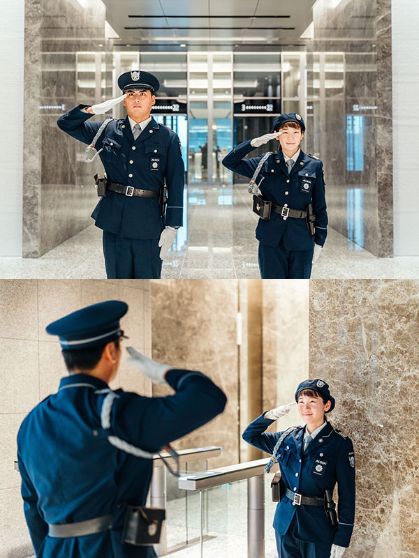 警備スタッフ◆設立53年の安定企業／テレビ局や高層ビルを担当／昨年度賞与3.4ヶ月分／9連休も取得可イメージ1