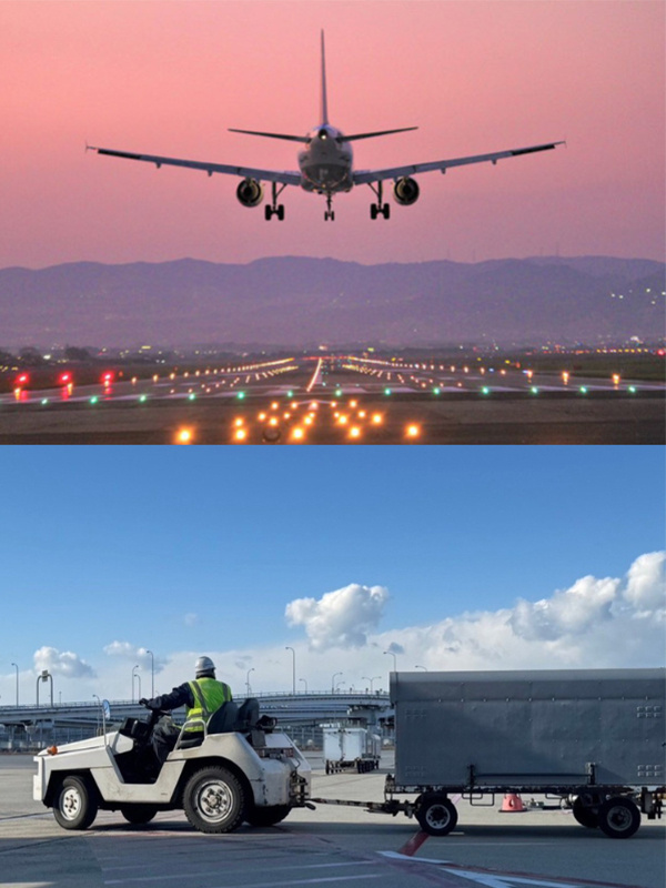 関空の離着陸サポートスタッフ(未経験歓迎)◆月収35万円も可能/有休消化率ほぼ100%/社員寮ありイメージ1