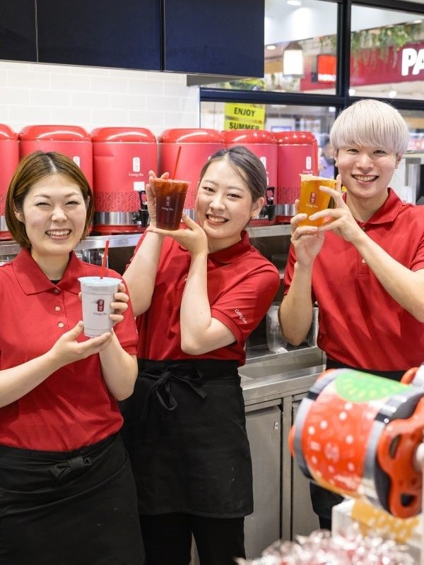 『ゴンチャ』の店舗販売スタッフ◆オープニング募集！／未経験者歓迎／研修制度あり／月9日休／髪色自由イメージ1