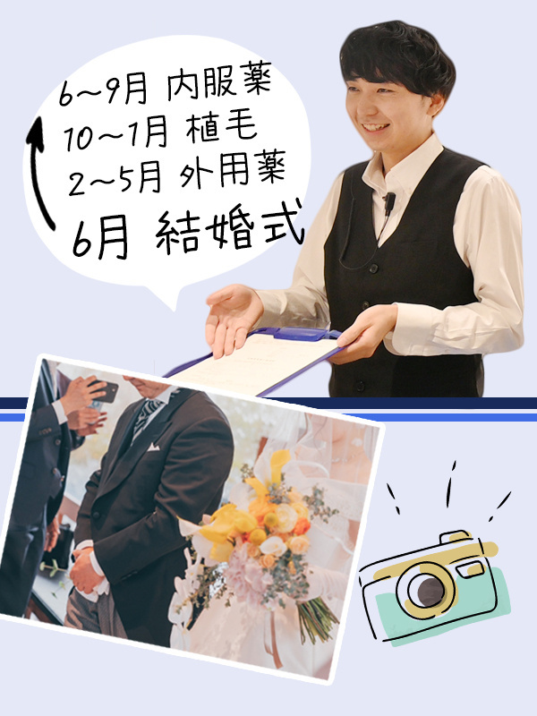 AGAクリニックのコンシェルジュ（未経験歓迎）◆残業月5h程／月給28万円可／10連休・土日休み可イメージ1