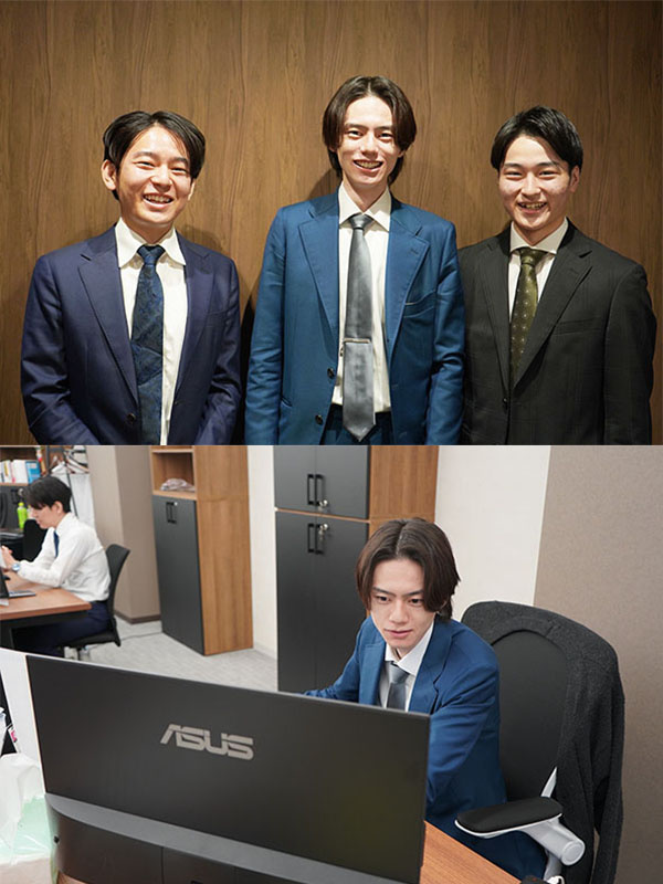 営業（未経験歓迎）◆完全週休3日制／年間休日168日以上／月給27万円～／年収1000万円以上も可イメージ1