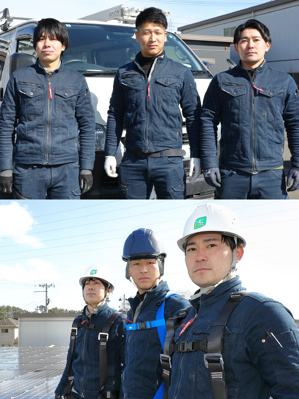 施工スタッフ(太陽光発電設備など)◆賞与年3回/日勤のみ/チーム制/明確な評価制度あり/上場グループイメージ1
