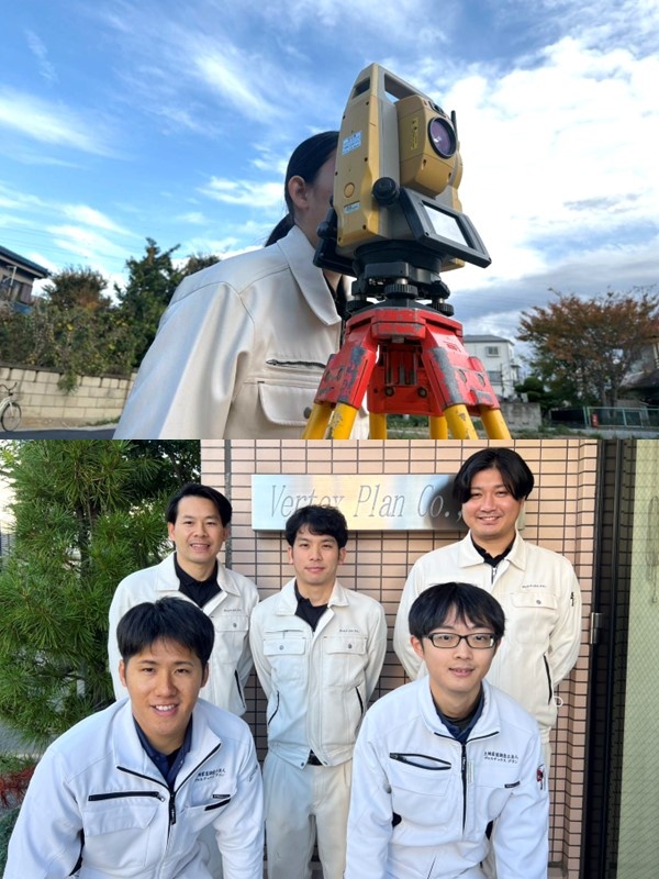 測量スタッフ◆未経験でも月給30万円～／完休2日／年休126日／国家資格取得をサポート！イメージ1