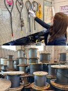 ワイヤーロープの加工スタッフ◆未経験歓迎/月給26万円~/完全週休2日制/国家資格取得で手に職がつく1