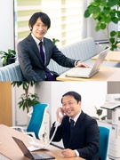 オフィス機器の営業（使用中のフォローやリース契約更新）◆年休129日／残業月10h／半休可／6連休有1