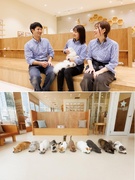 ネコ・ドッグ・小動物カフェの店舗運営スタッフ（店長候補）◆充実の教育カリキュラム／残業ほぼなし1