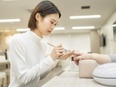 ネイリスト◆平均月給27万円／残業月10h／ネイル道具貸与／9割未経験／インセンティブ月10万円も可2