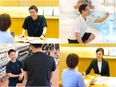フィットネス施設の接客スタッフ◆正社員デビューもOK！／完全週休2日制／定時あがりOK・残業ほぼナシ3