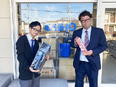 ルート営業（未経験歓迎）◆社用車通勤OK／ノルマなし／月給28万円以上／手当充実／設立30年以上2