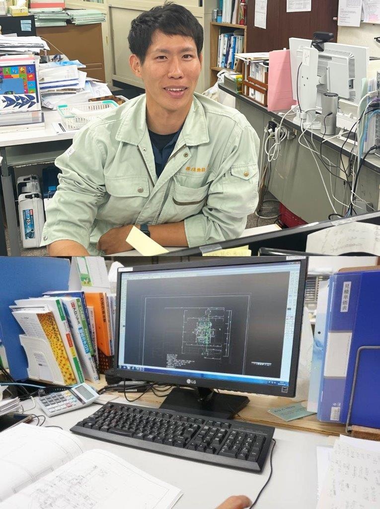 現場管理サポート◆完全週休2日制・年間休日125日／1年目で年収例400万円／賞与昨年実績年3回イメージ1