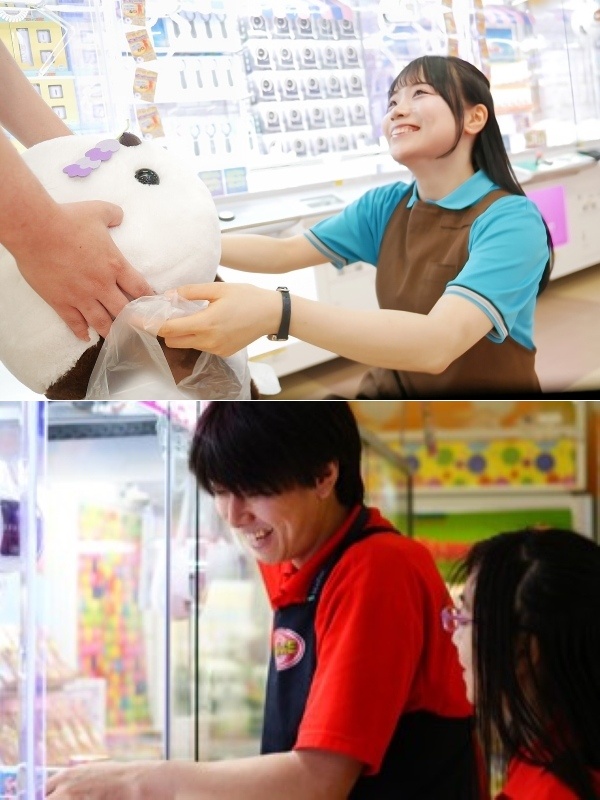 ゲームセンターの接客スタッフ（店長候補）◆実働7.5時間／完全週休2日制／残業少なめイメージ1