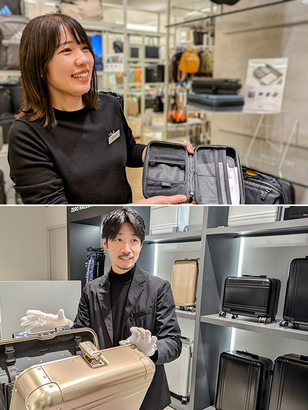 バッグ・スーツケースの販売スタッフ◆創業85年メーカー直営/残業少なめ/面接1回/正社員登用実績多数イメージ1