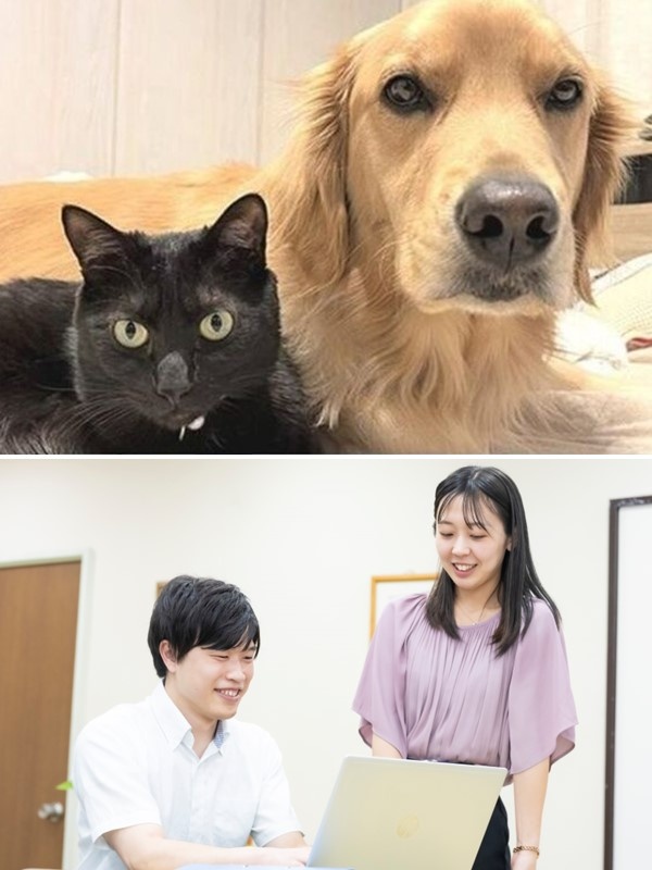 総合職（未経験歓迎）◆ペット関連サービス／月給27万8200円～／中途入社90%以上／家賃補助ありイメージ1