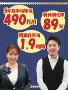 湘南AGAクリニックのコンシェルジュ◆基本定時退社／年収490万円可／10連休可／有休消化率89％1
