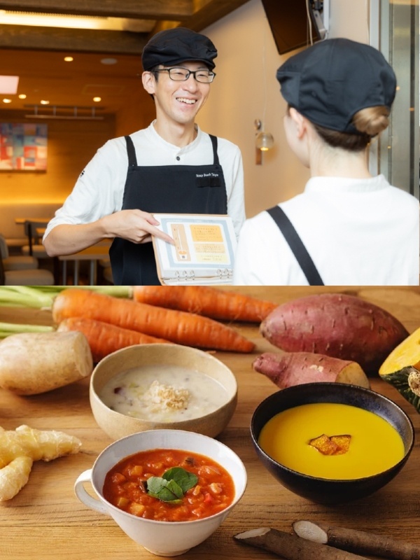 SoupStockTokyoの店舗運営スタッフ◆月給29万円～／賞与年2回／残業月15h／月9日休みイメージ1