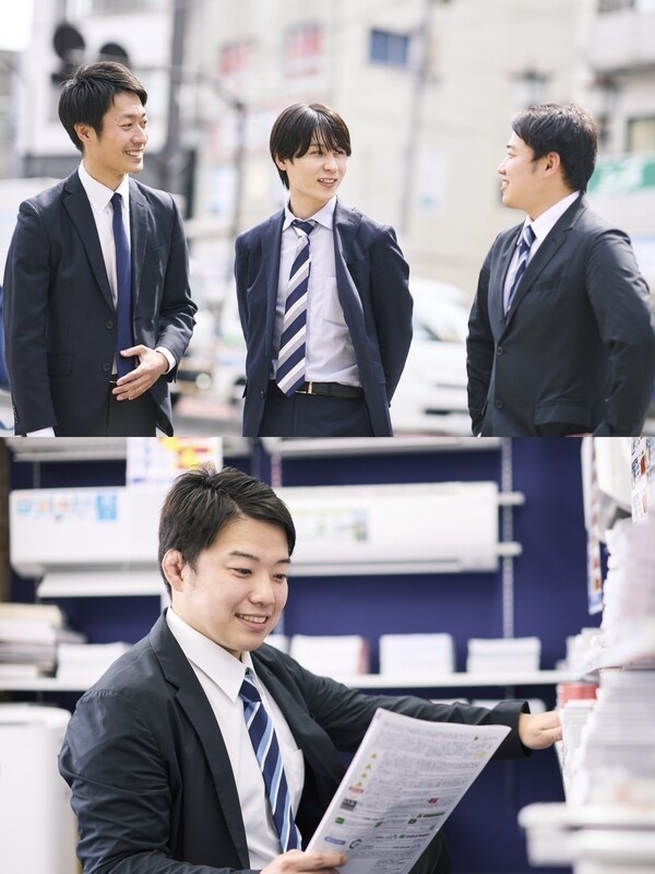 エアコンの営業（未経験歓迎）◆100％反響型／年休120日／残業月10h以下／平均賞与年100万円超イメージ1