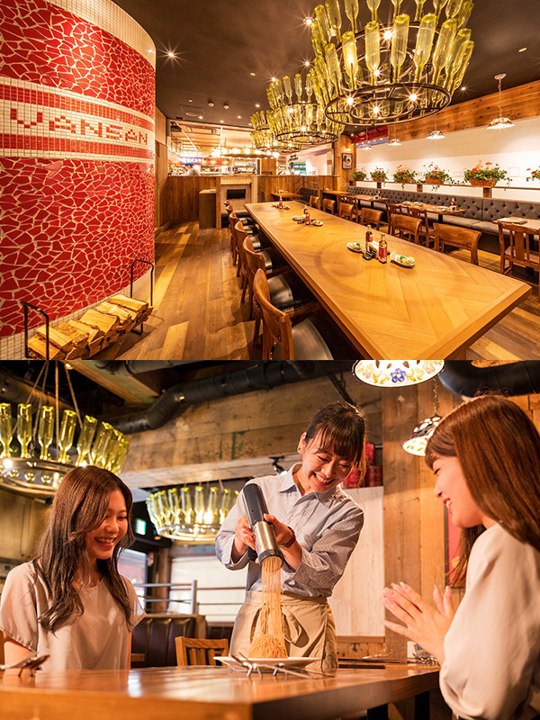 店舗運営スタッフ◆採用強化中／未経験・店長候補／イタリアン／禁煙手当2万／月8～9日休／月給32万可イメージ1