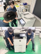 OA機器の設置スタッフ◆未経験OK／残業ほぼナシ／月給27万円以上／年休129日／上場企業のグループ1