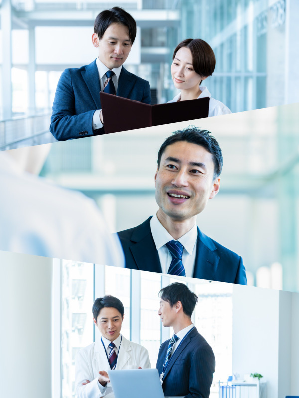 MR◆経験者募集／月給50万円～／土日祝休／年休120日／残業月15h／大手製薬メーカーと取引有イメージ1