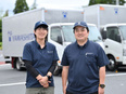 ルート配送ドライバー◆入社祝い金50万円／年休121日／月収35万円以上も可能／同乗指導あり3