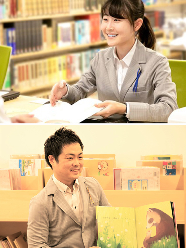 公共図書館スタッフ(未経験可)◆司書資格がなくても可/先輩がしっかりフォロー/完全週休2日/面接1回イメージ1