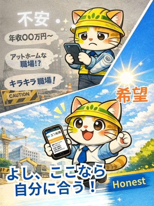 施工管理アシスタント◆未経験入社8割／在宅勤務可／基本土日祝休／社宅制度など手当充実／月給27万円～イメージ1