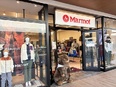 『Marmot』の販売スタッフ◆米国発アウトドアブランド／年間休日127日／残業月平均5h以下2
